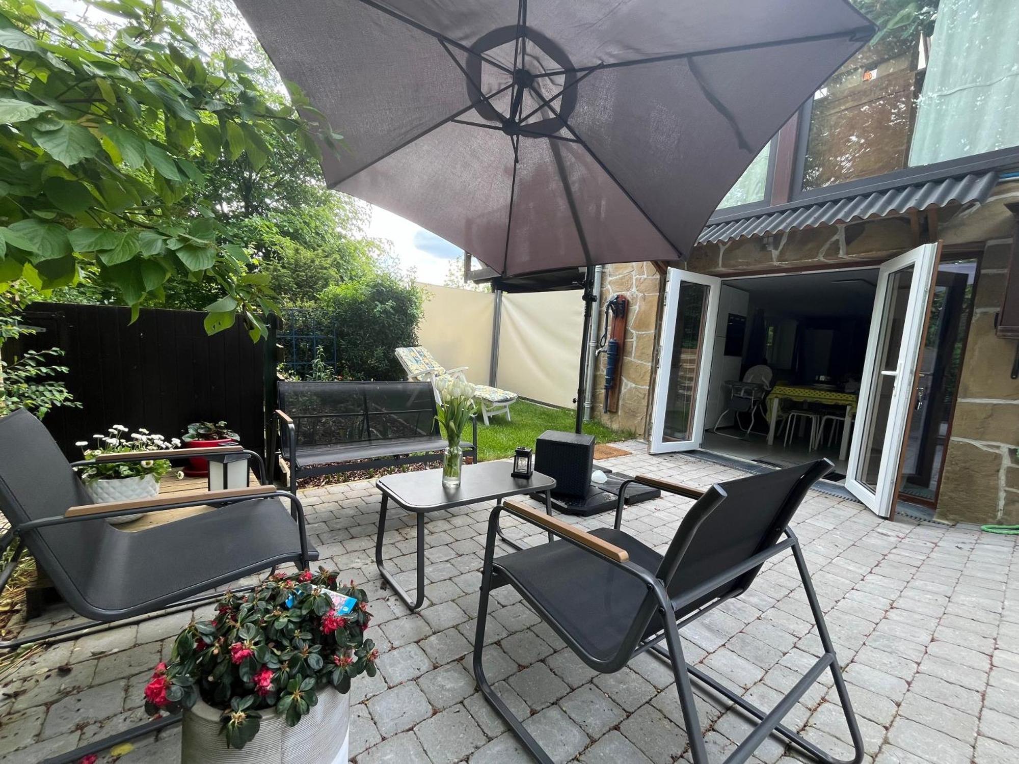 Studio Renove Rdc Terrasse Wepion 나무르 외부 사진